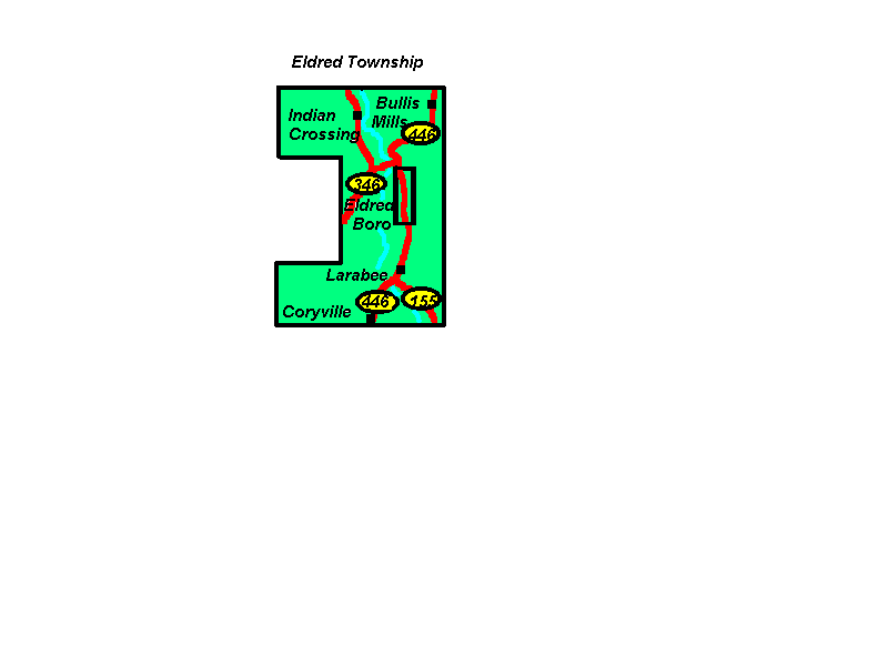 Eldred Twp Map