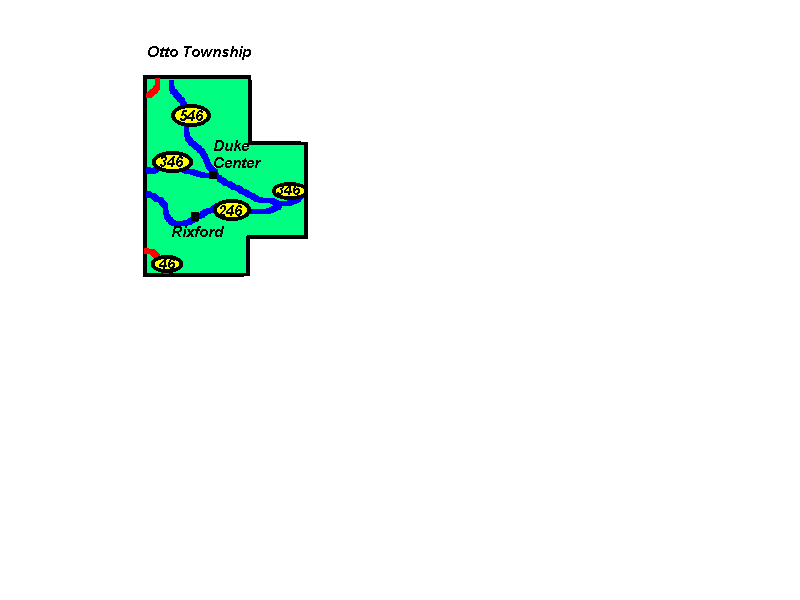Otto Twp Map