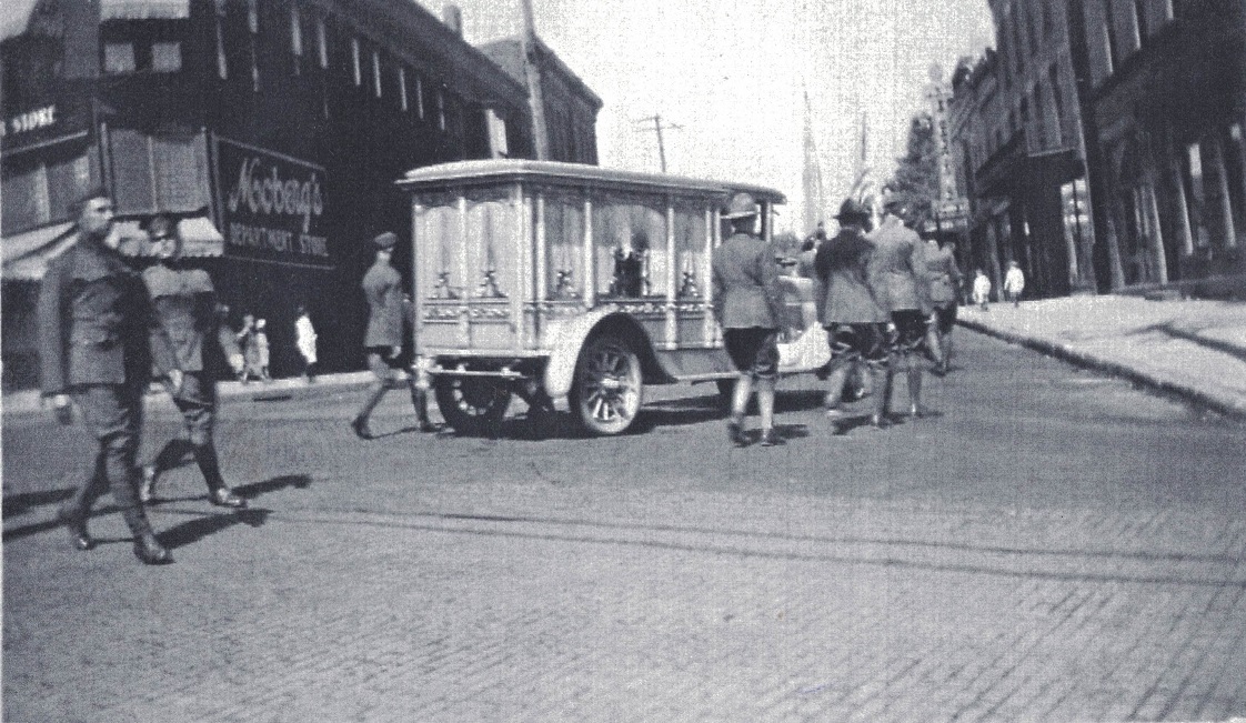 Funeral Hearse in Kane